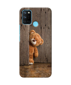 Teddy wooden Realme C17/Realme 7i Back Cover