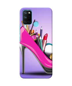 Makeup heel shoe Realme C17/Realme 7i Back Cover