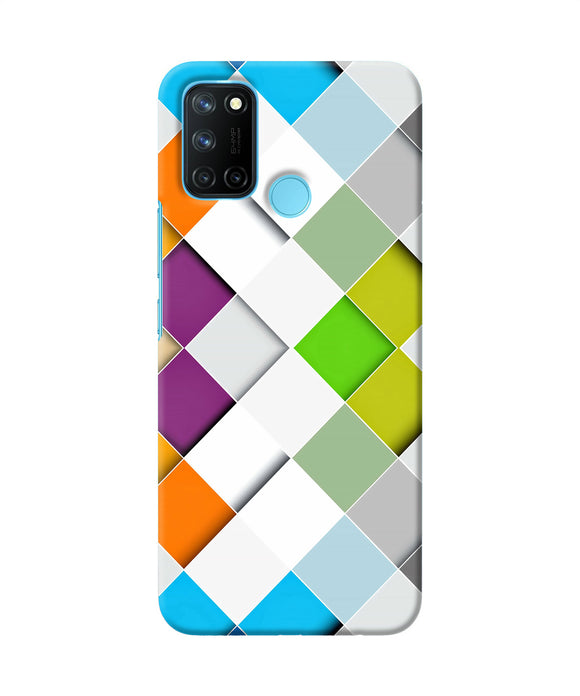 Abstract color box Realme C17/Realme 7i Back Cover