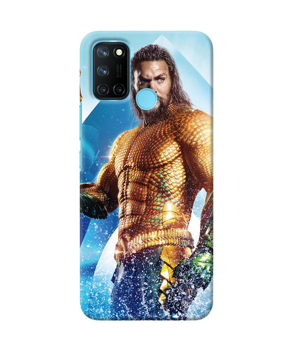 Aquaman water poster Realme C17/Realme 7i Back Cover