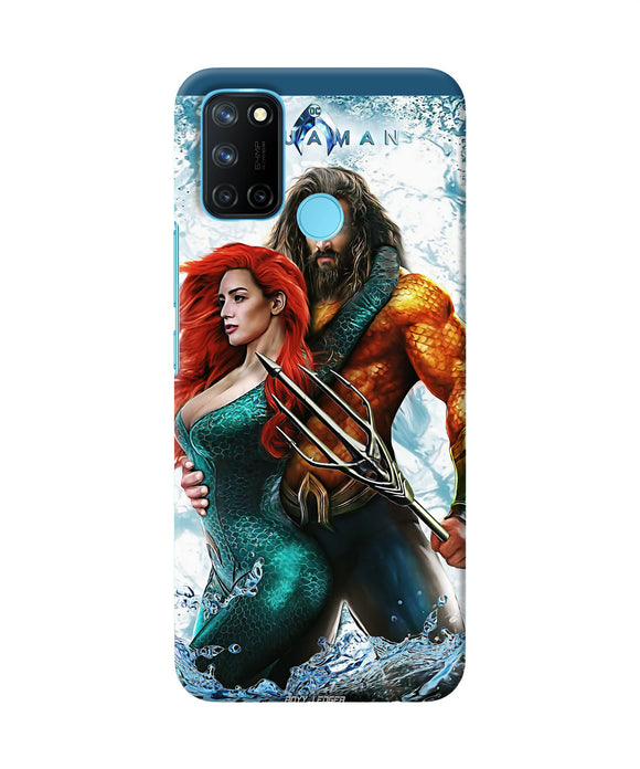 Aquaman couple water Realme C17/Realme 7i Back Cover