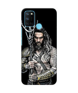 Aquaman trident black Realme C17/Realme 7i Back Cover