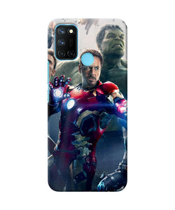 Avengers space poster Realme C17/Realme 7i Back Cover