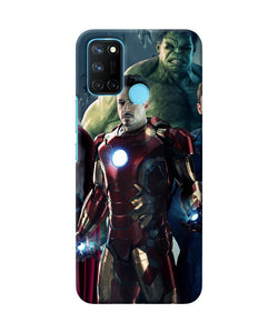 Ironman hulk space Realme C17/Realme 7i Back Cover