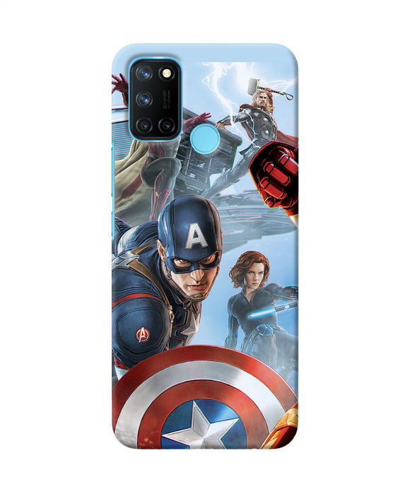 Avengers on the sky Realme C17/Realme 7i Back Cover