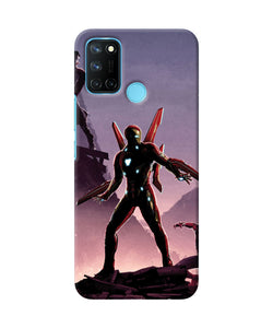 Ironman on planet Realme C17/Realme 7i Back Cover