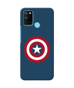 Captain america logo Realme C17/Realme 7i Back Cover