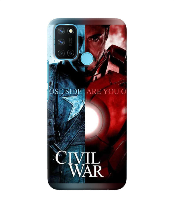 Civil war Realme C17/Realme 7i Back Cover