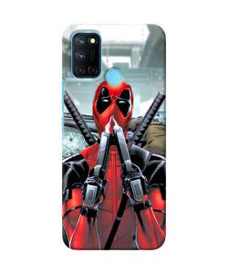 Deadpool with gun Realme C17/Realme 7i Back Cover