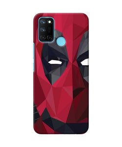 Abstract deadpool half mask Realme C17/Realme 7i Back Cover