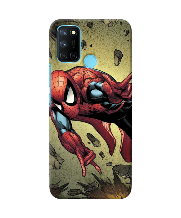Spiderman on sky Realme C17/Realme 7i Back Cover