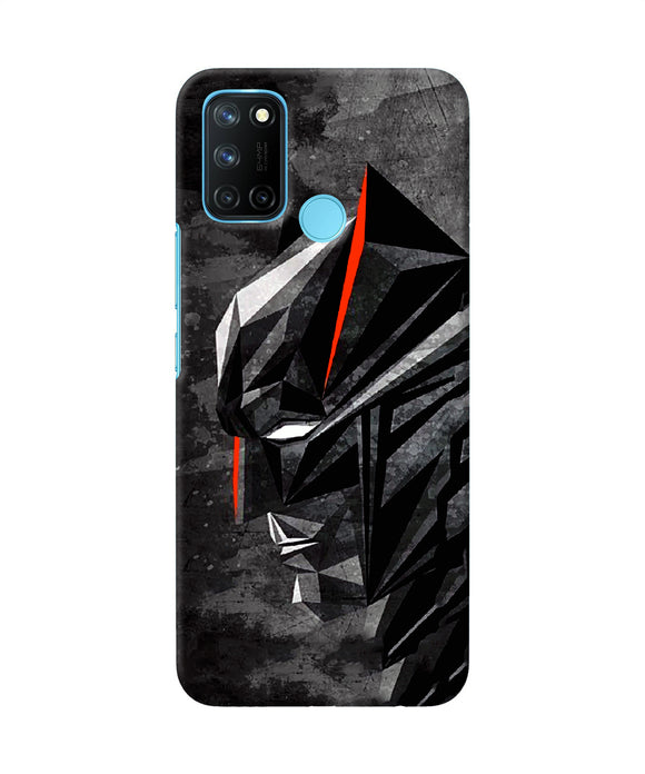 Batman black side face Realme C17/Realme 7i Back Cover