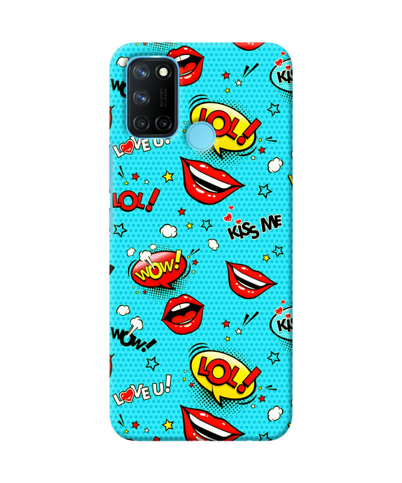 Lol lips print Realme C17/Realme 7i Back Cover