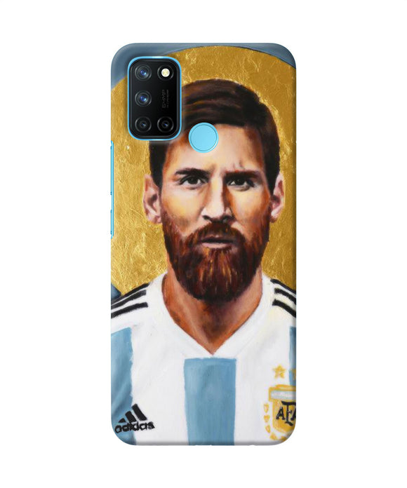 Messi face Realme C17/Realme 7i Back Cover