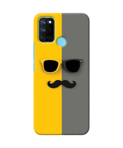 Mustache glass Realme C17/Realme 7i Back Cover