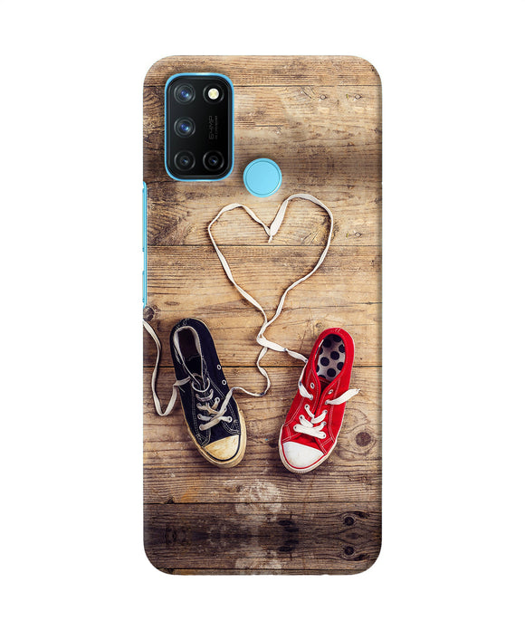 Shoelace heart Realme C17/Realme 7i Back Cover