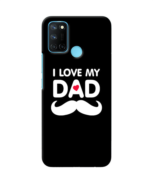 I love my dad mustache Realme C17/Realme 7i Back Cover