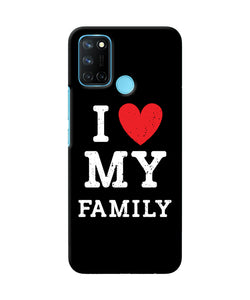 I love my family Realme C17/Realme 7i Back Cover