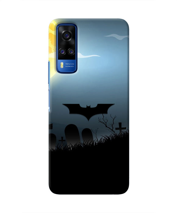 Batman Scary cemetry Vivo Y51A/Y51 2020 Real 4D Back Cover