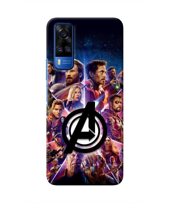 Avengers Superheroes Vivo Y51A/Y51 2020 Real 4D Back Cover