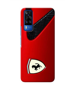 Ferrari Hood Vivo Y51A/Y51 2020 Real 4D Back Cover