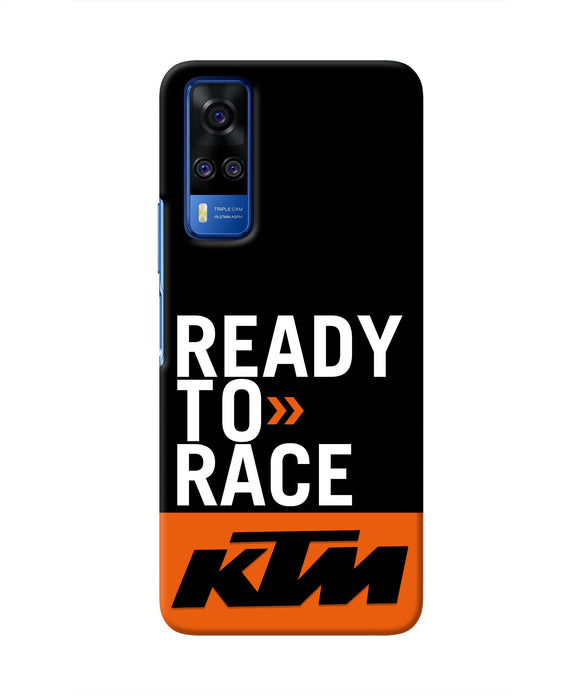 KTM Ready To Race Vivo Y51A/Y51 2020 Real 4D Back Cover