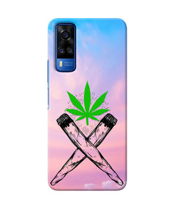 Weed Dreamy Vivo Y51A/Y51 2020 Real 4D Back Cover