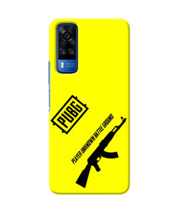 PUBG AKM Gun Vivo Y51A/Y51 2020 Real 4D Back Cover