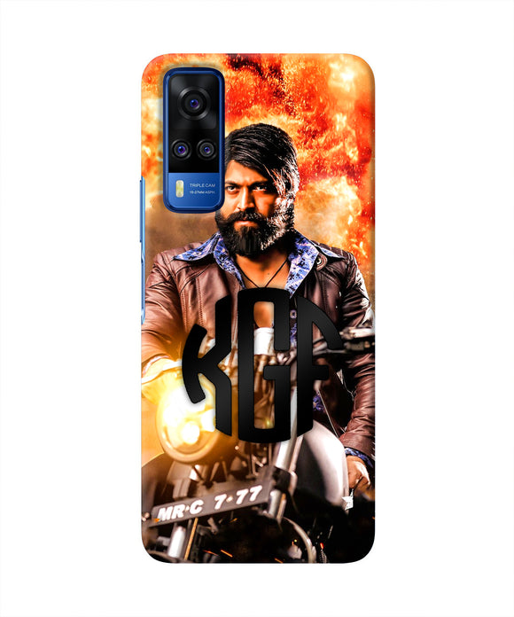 Rocky Bhai on Bike Vivo Y51A/Y51 2020 Real 4D Back Cover
