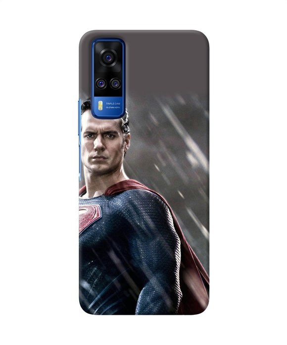 Superman man of steel Vivo Y51A/Y51 2020 Back Cover