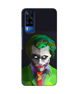 Abstract dark knight joker Vivo Y51A/Y51 2020 Back Cover