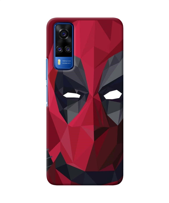 Abstract deadpool mask Vivo Y51A/Y51 2020 Back Cover