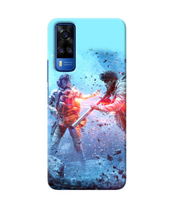 Pubg water fight Vivo Y51A/Y51 2020 Back Cover