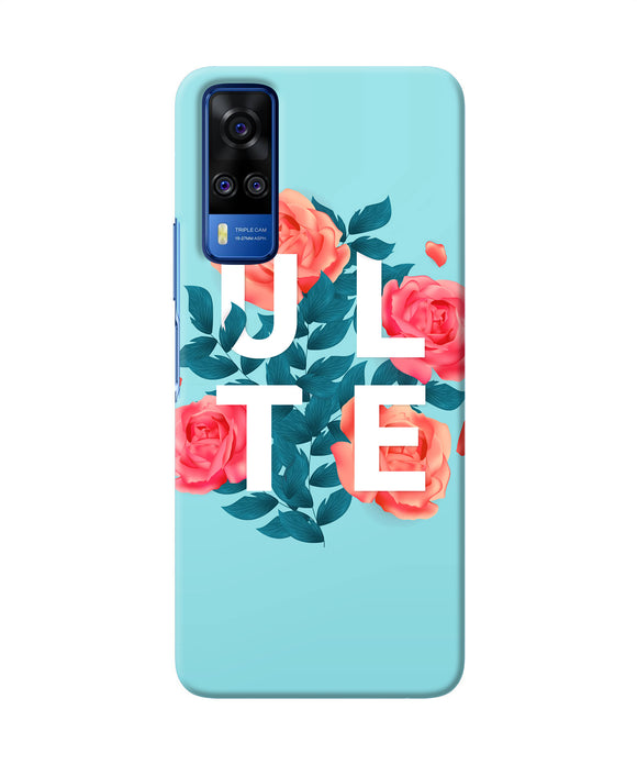 Soul mate two Vivo Y51A/Y51 2020 Back Cover