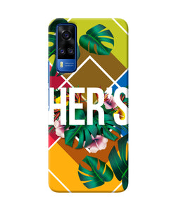 His her two Vivo Y51A/Y51 2020 Back Cover