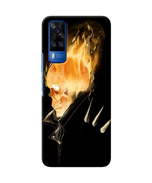 Burning ghost rider Vivo Y51A/Y51 2020 Back Cover