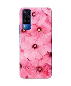 Pink flowers Vivo Y51A/Y51 2020 Back Cover