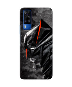 Batman black side face Vivo Y51A/Y51 2020 Back Cover