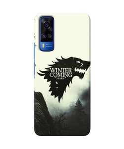 Winter coming stark Vivo Y51A/Y51 2020 Back Cover