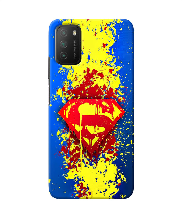 Superman logo Poco M3 Back Cover