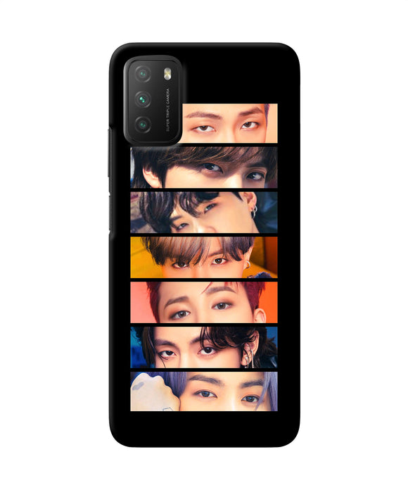 BTS Eyes Poco M3 Back Cover