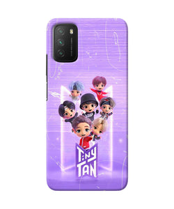 BTS Tiny Tan Poco M3 Back Cover