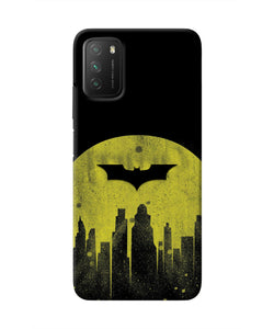 Batman Sunset Poco M3 Real 4D Back Cover