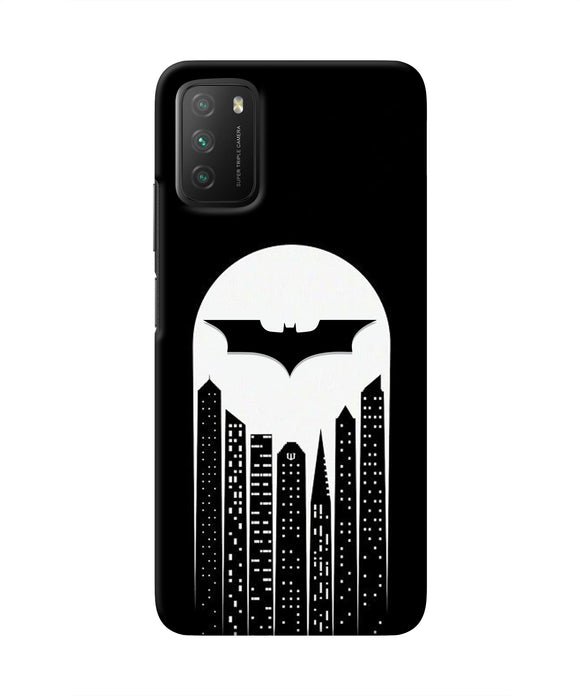 Batman Gotham City Poco M3 Real 4D Back Cover
