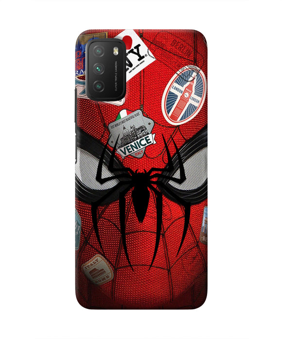 Spiderman Far from Home Poco M3 Real 4D Back Cover