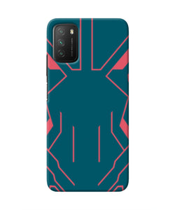 Superman Techno Poco M3 Real 4D Back Cover