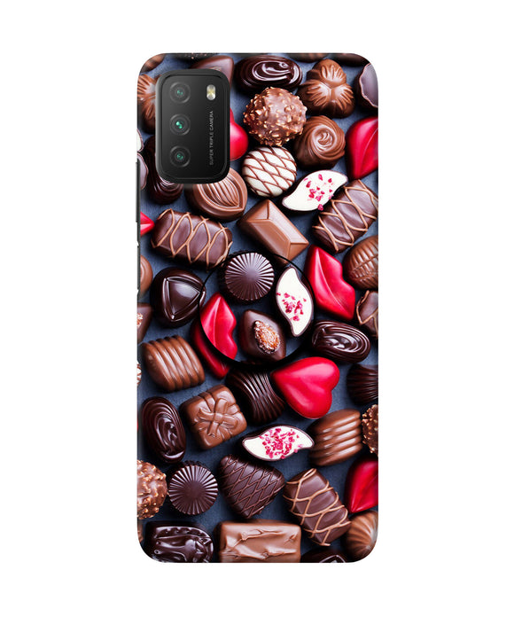 Chocolates Poco M3 Pop Case
