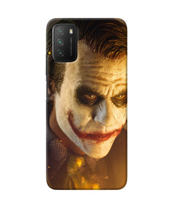 The Joker face Poco M3 Back Cover