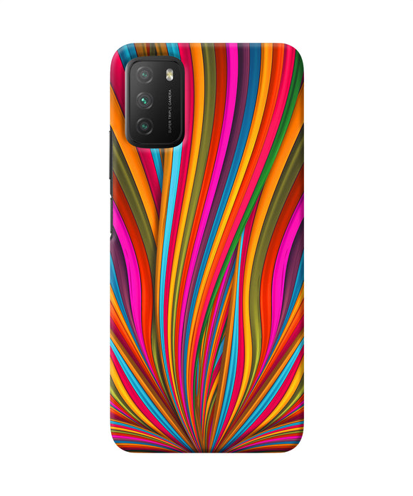 Colorful pattern Poco M3 Back Cover