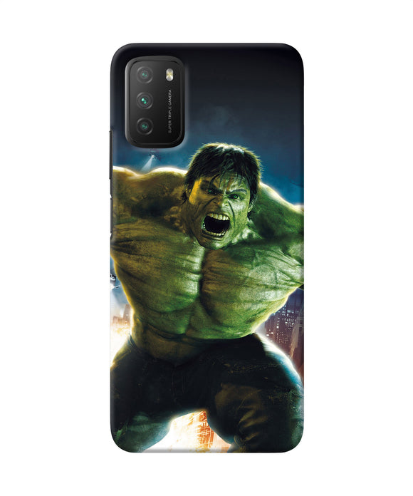 Hulk super hero Poco M3 Back Cover